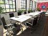 Ten Up Veneer Meeting Table 8 - Click to enlarge picture